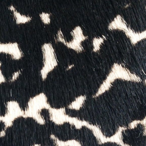 L.K. Bennett 7 Calfhair Leather Print Ballet Flats - Picture 3 of 11